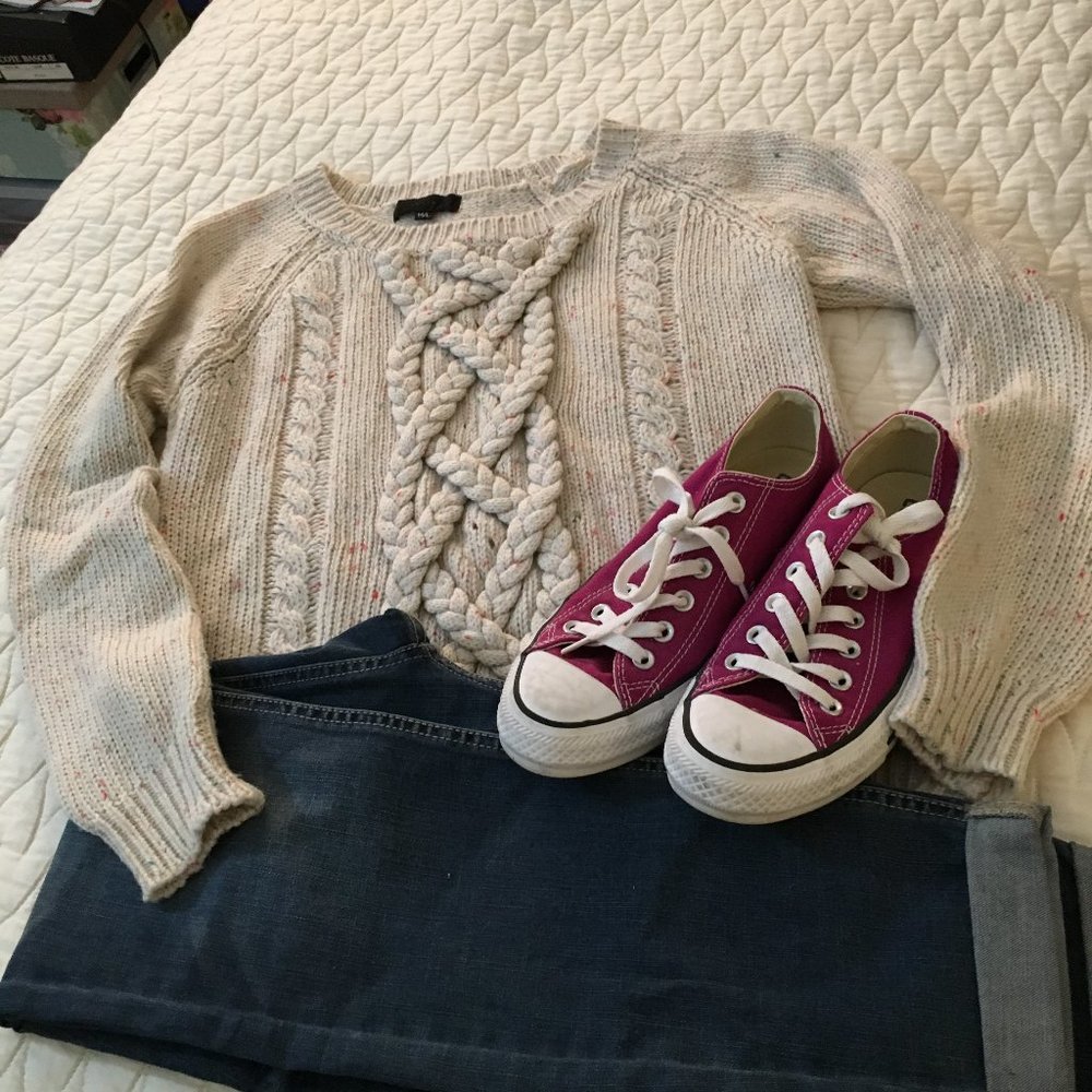 🧶 3 for $20 Sale: Julie Chunky Confetti Sweater